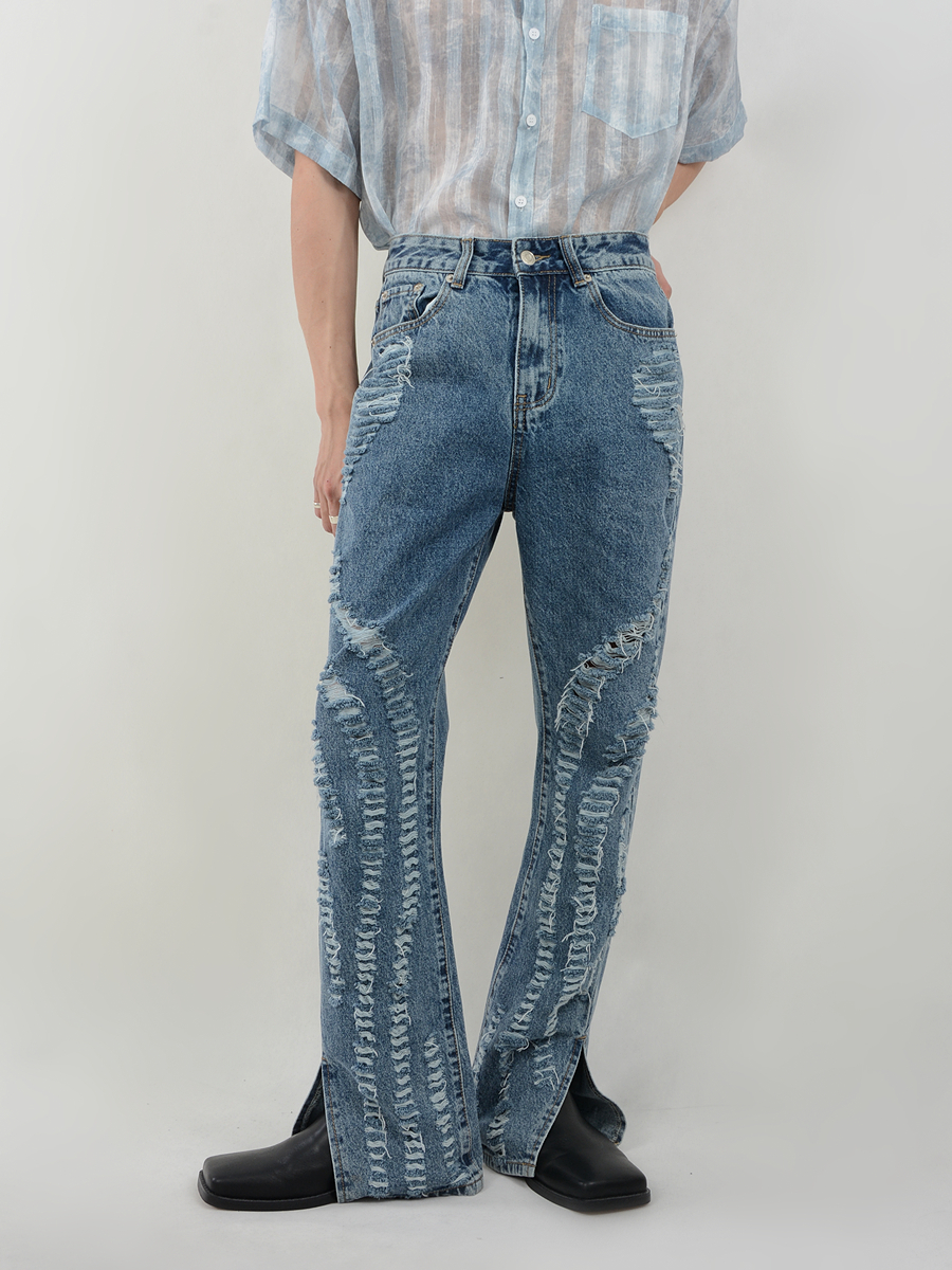 Rippled Wave Jeans - ASRO