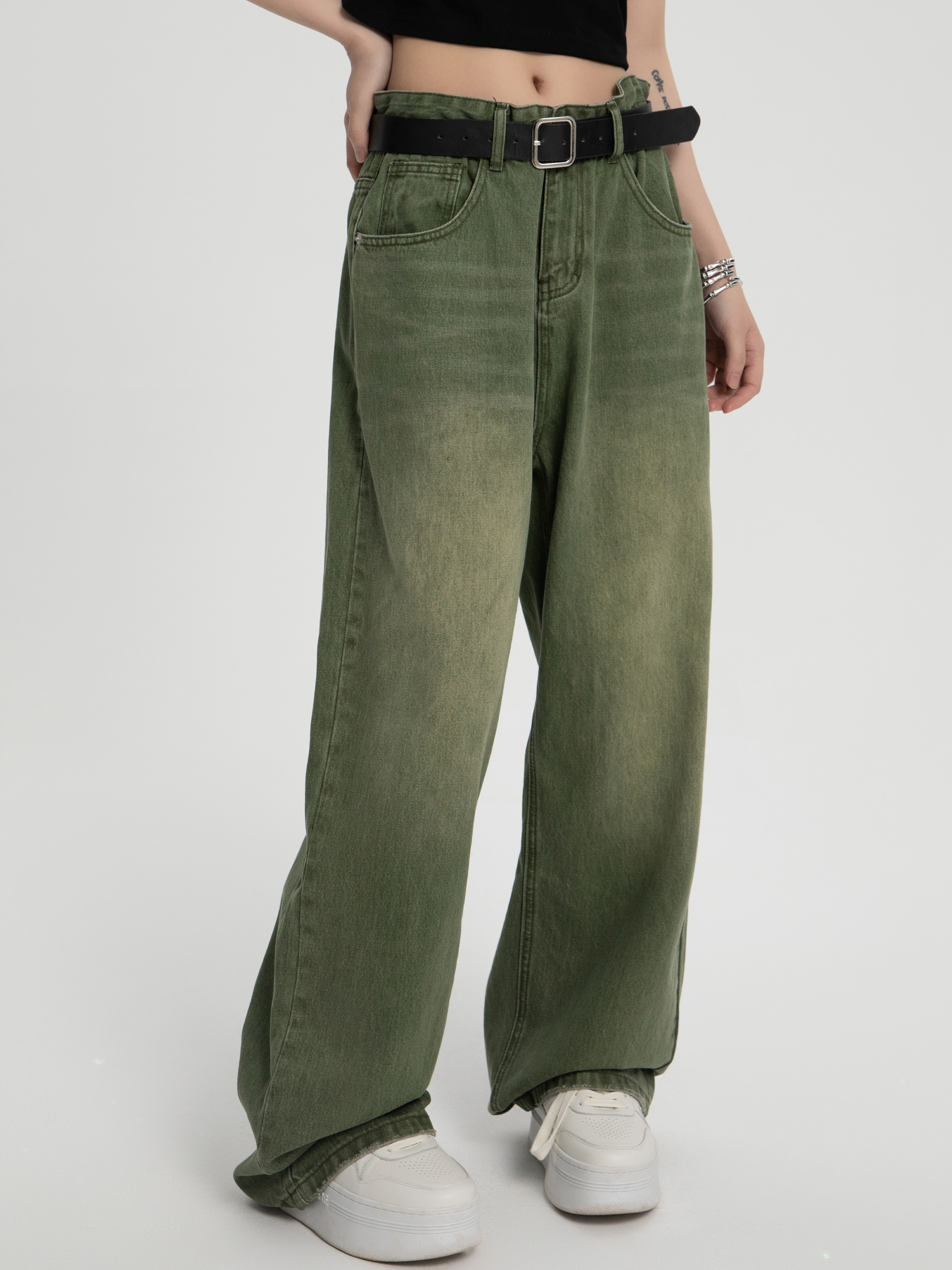 Minimalistic Bleach Jeans - ASRO