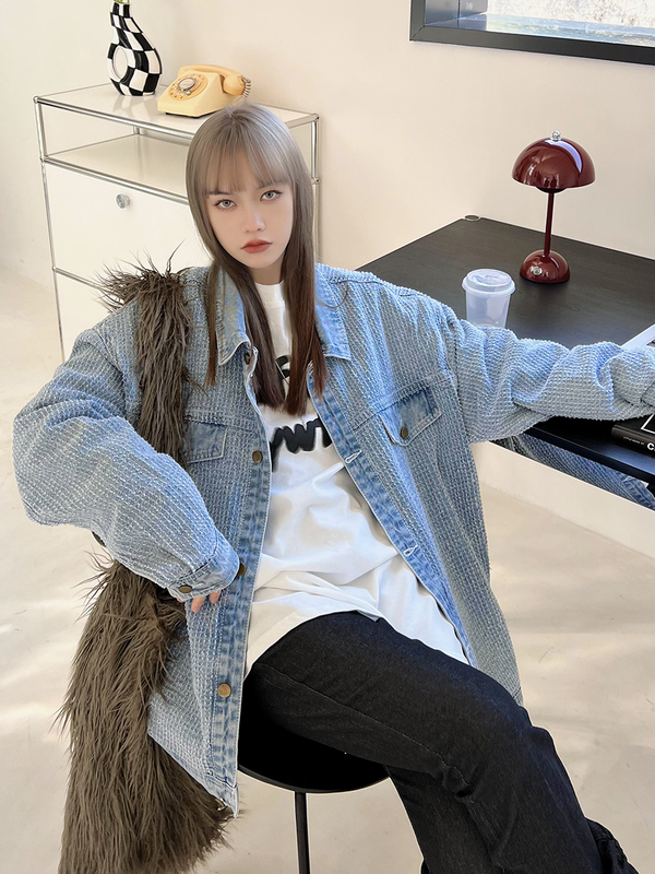 Ripped Denim Jacket - ASRO