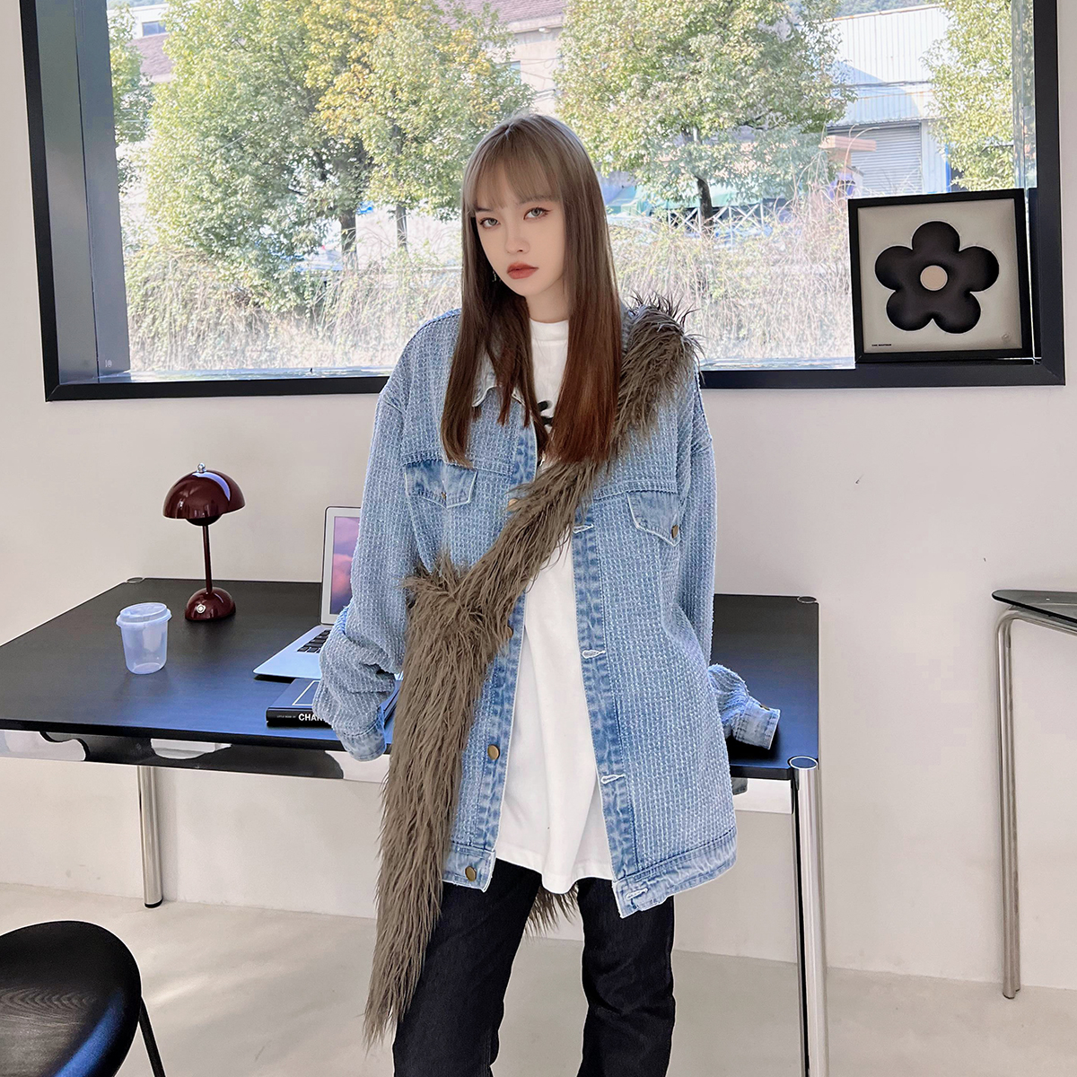 Ripped Denim Jacket - ASRO