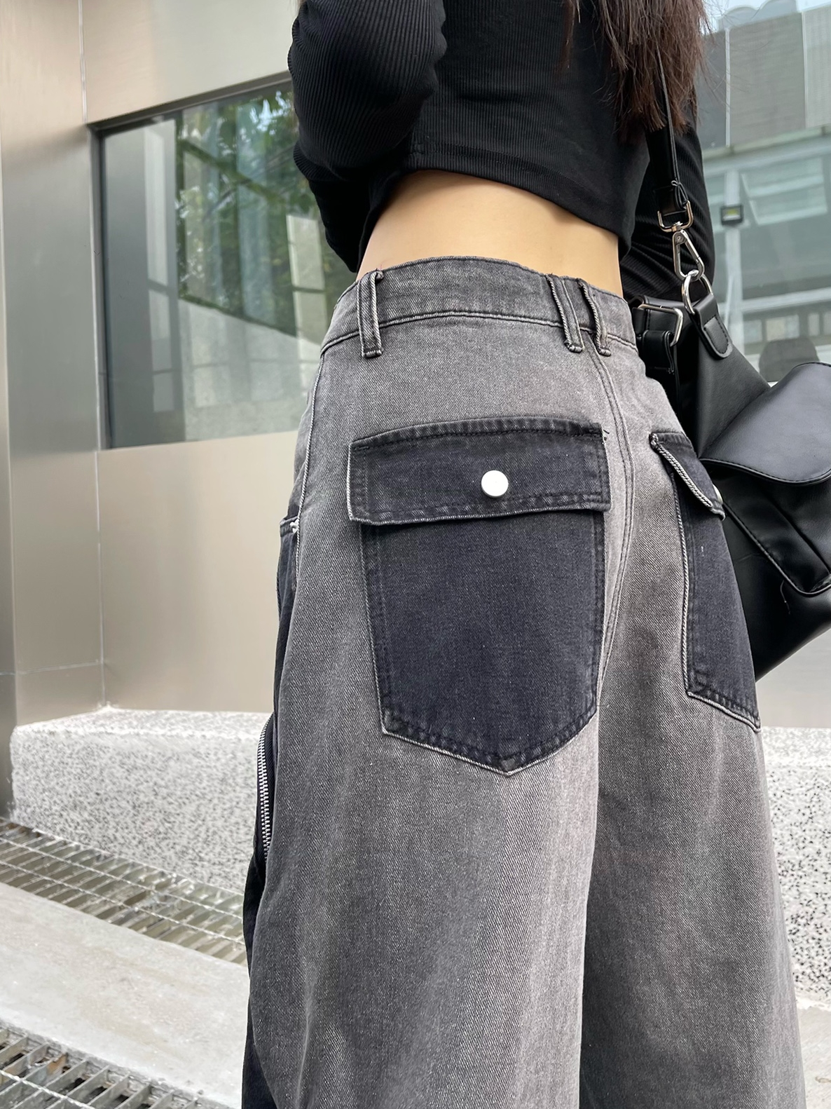 Knee Pocket Fusion Jeans - ASRO