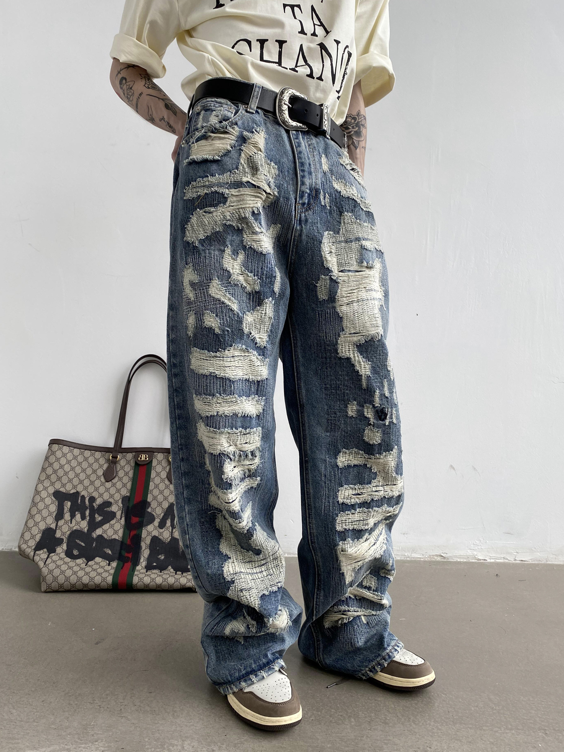 Japanese Ripped Jeans - ASRO