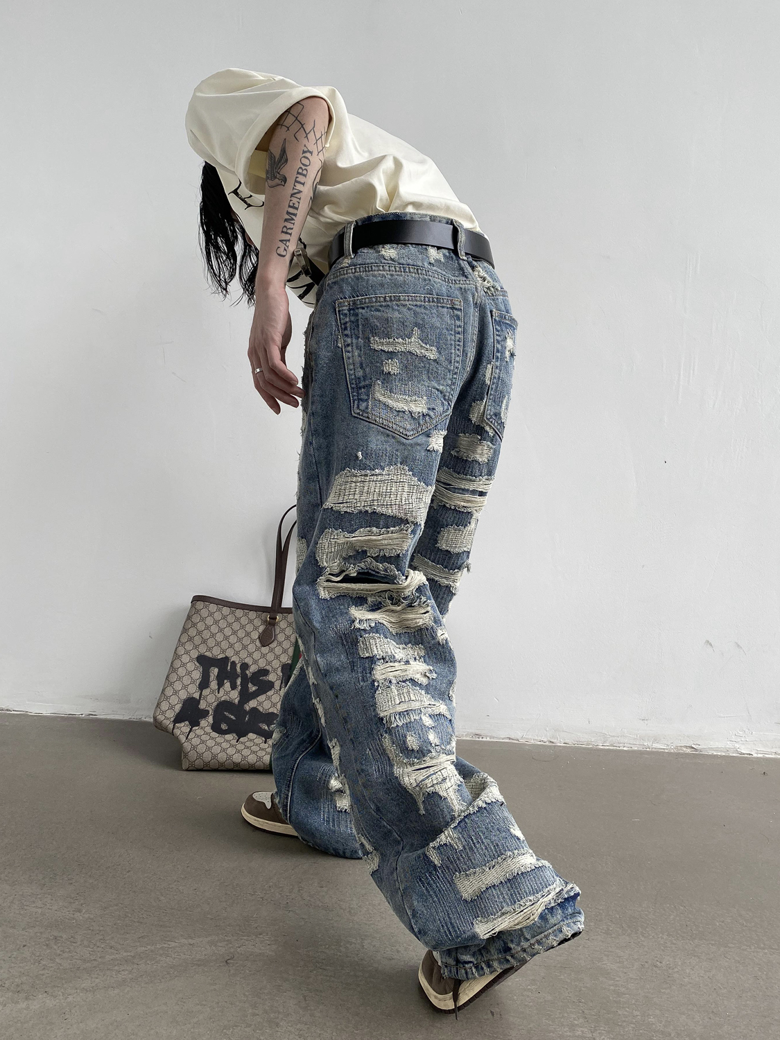 Japanese Ripped Jeans - ASRO