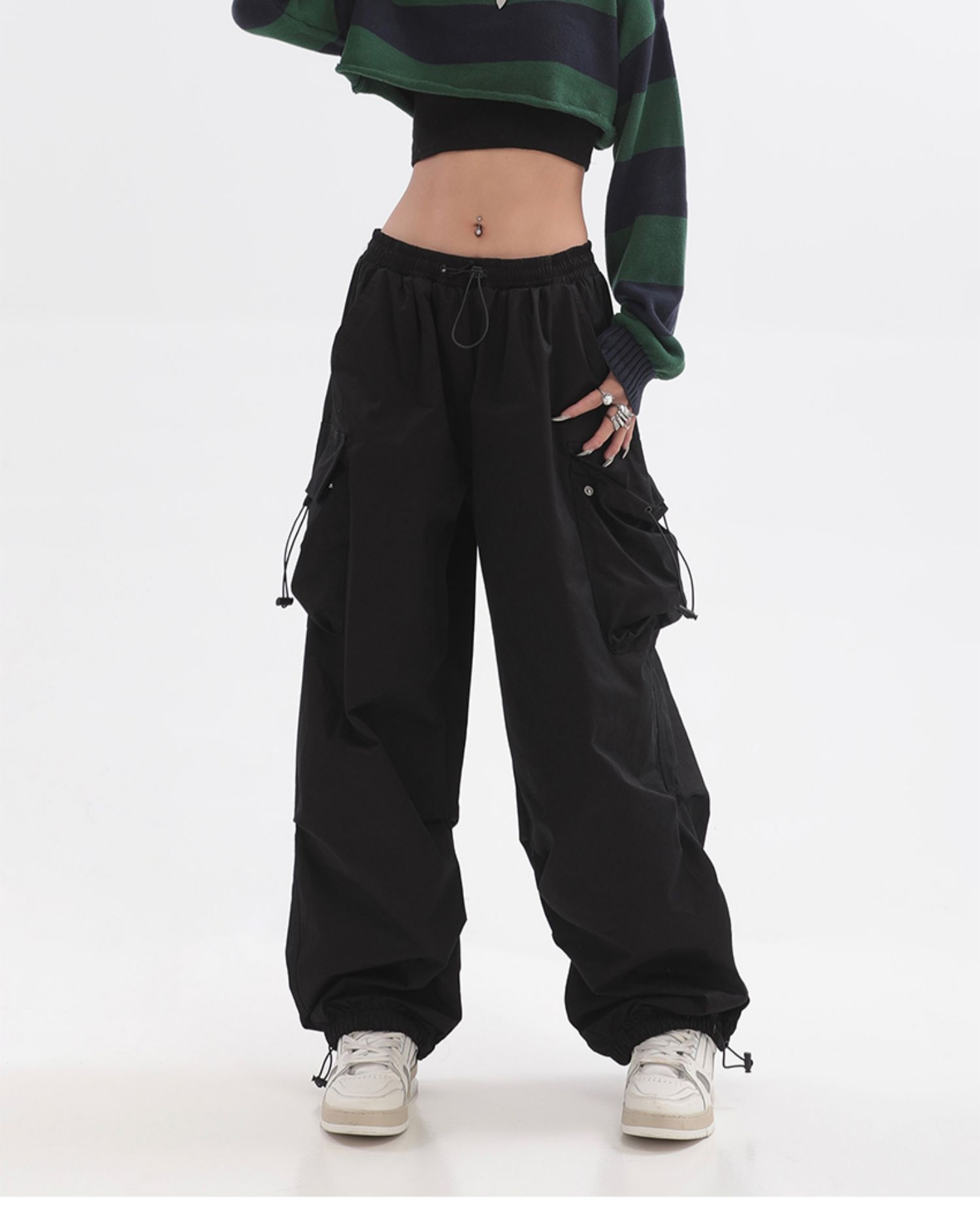 Oversized Parachute Pants - ASRO