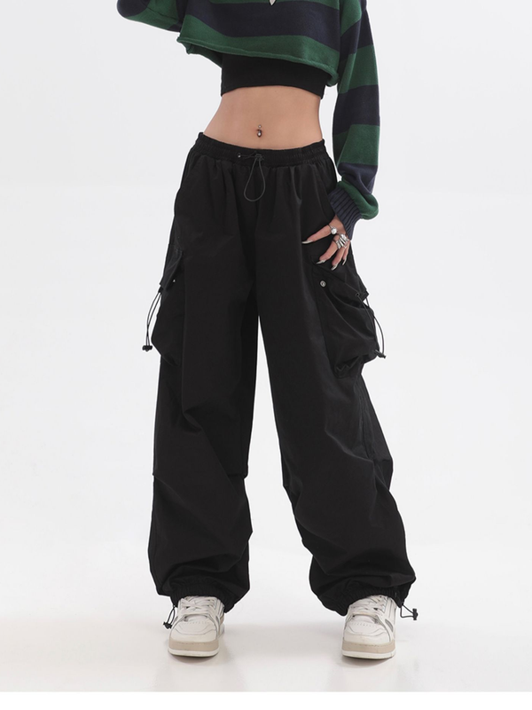 Oversized Parachute Pants - ASRO