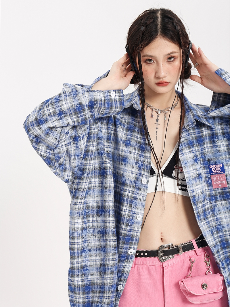 Blue Splash Button Up - ASRO