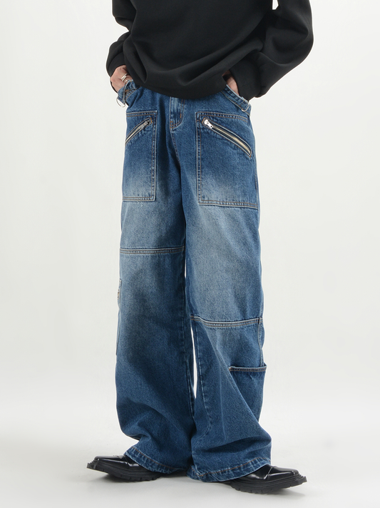 Patch Pocket Jeans - ASRO
