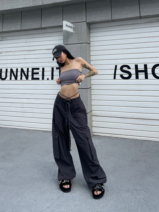 Oversized Parachute Pants - ASRO