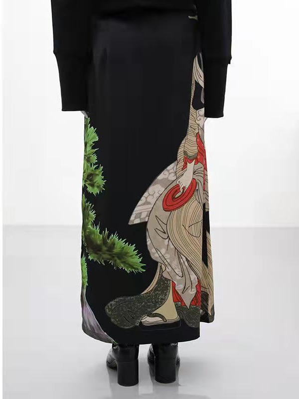 Japanese Graphic Skirt - ASRO