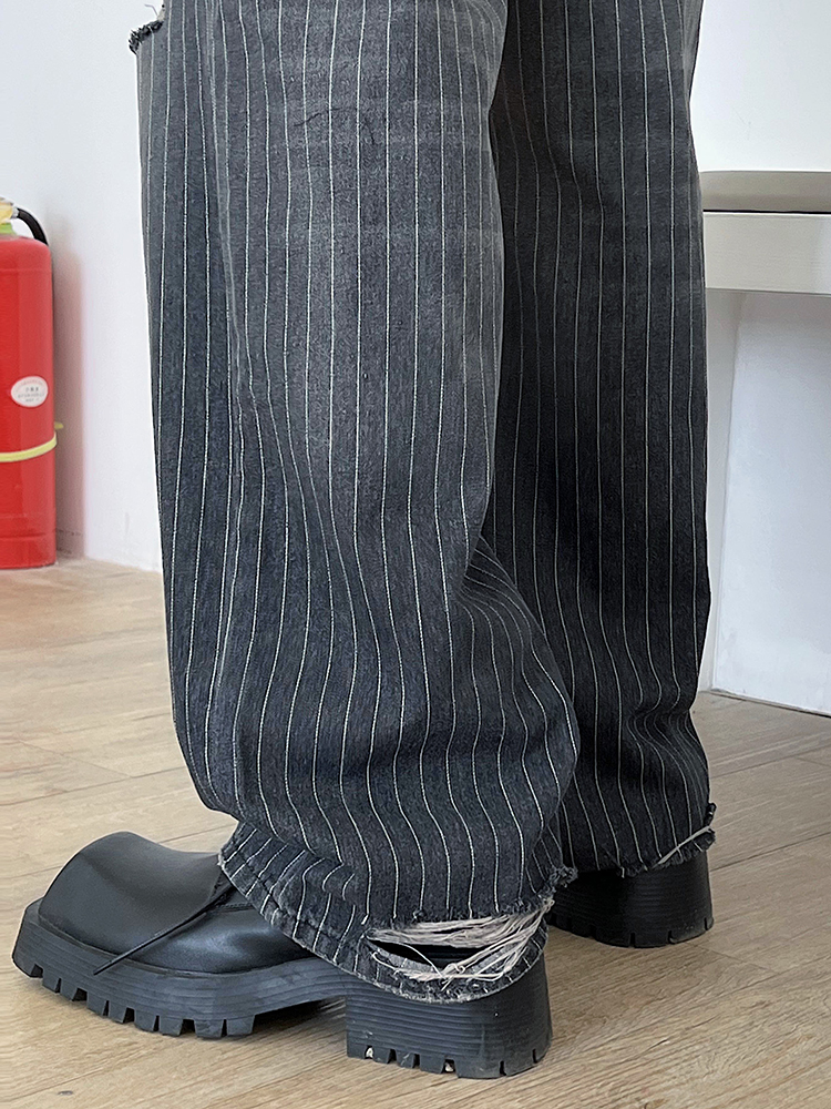 Ripped Dress Pant Jeans - ASRO