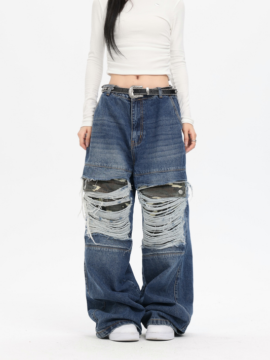 Camouflage Mix Jeans - ASRO
