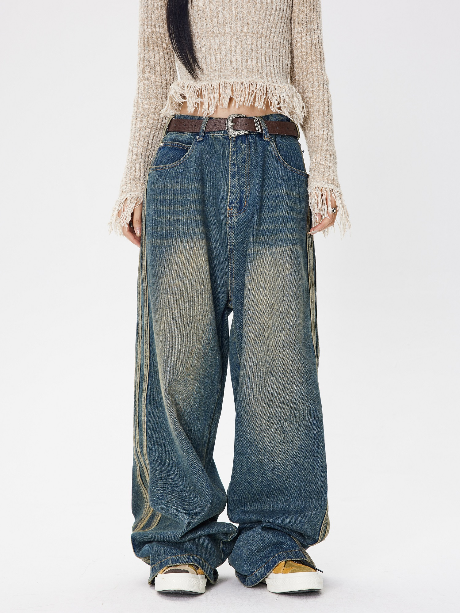 Vintage 3 Stripe Jeans - ASRO