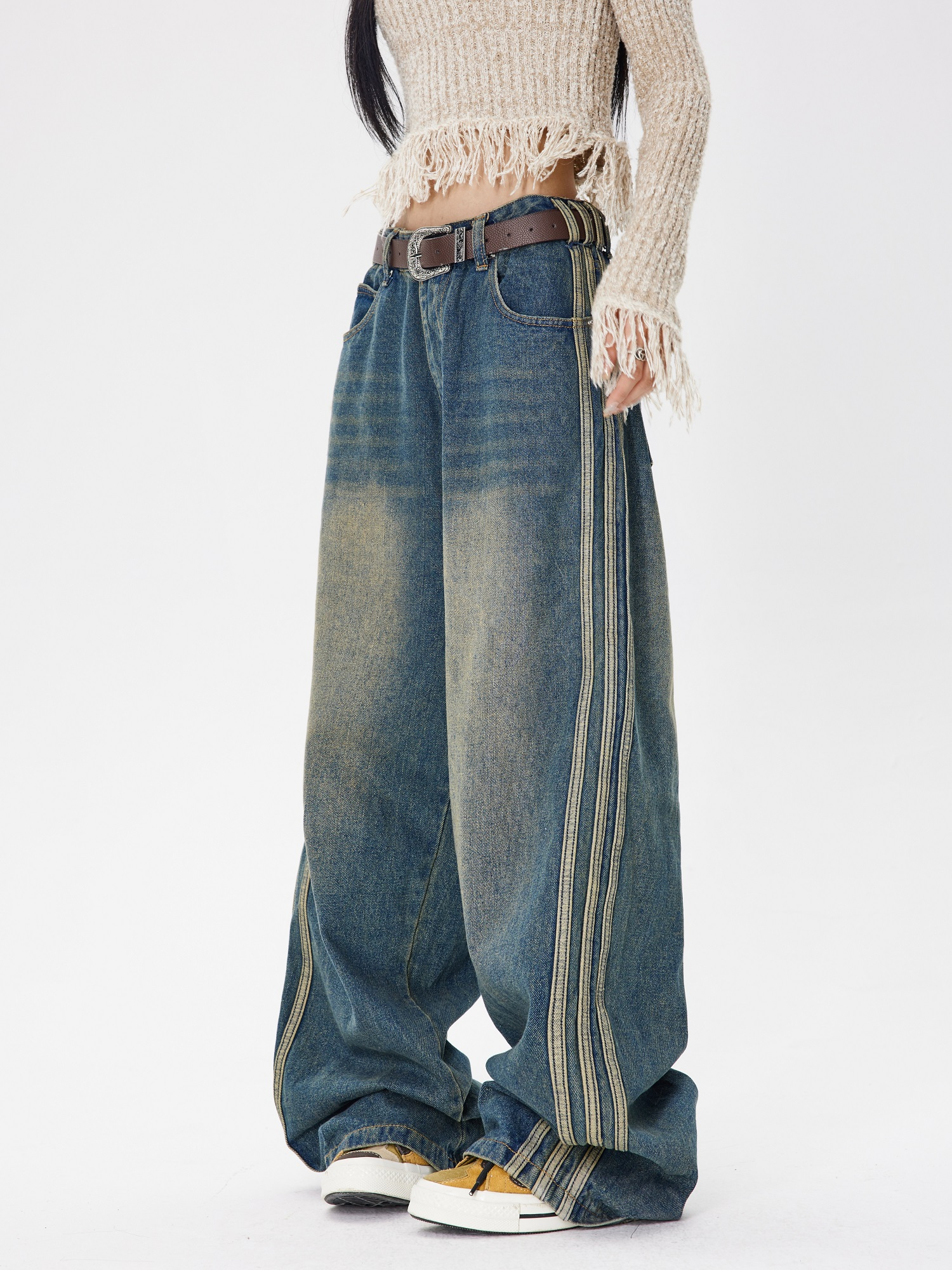 Vintage 3 Stripe Jeans - ASRO