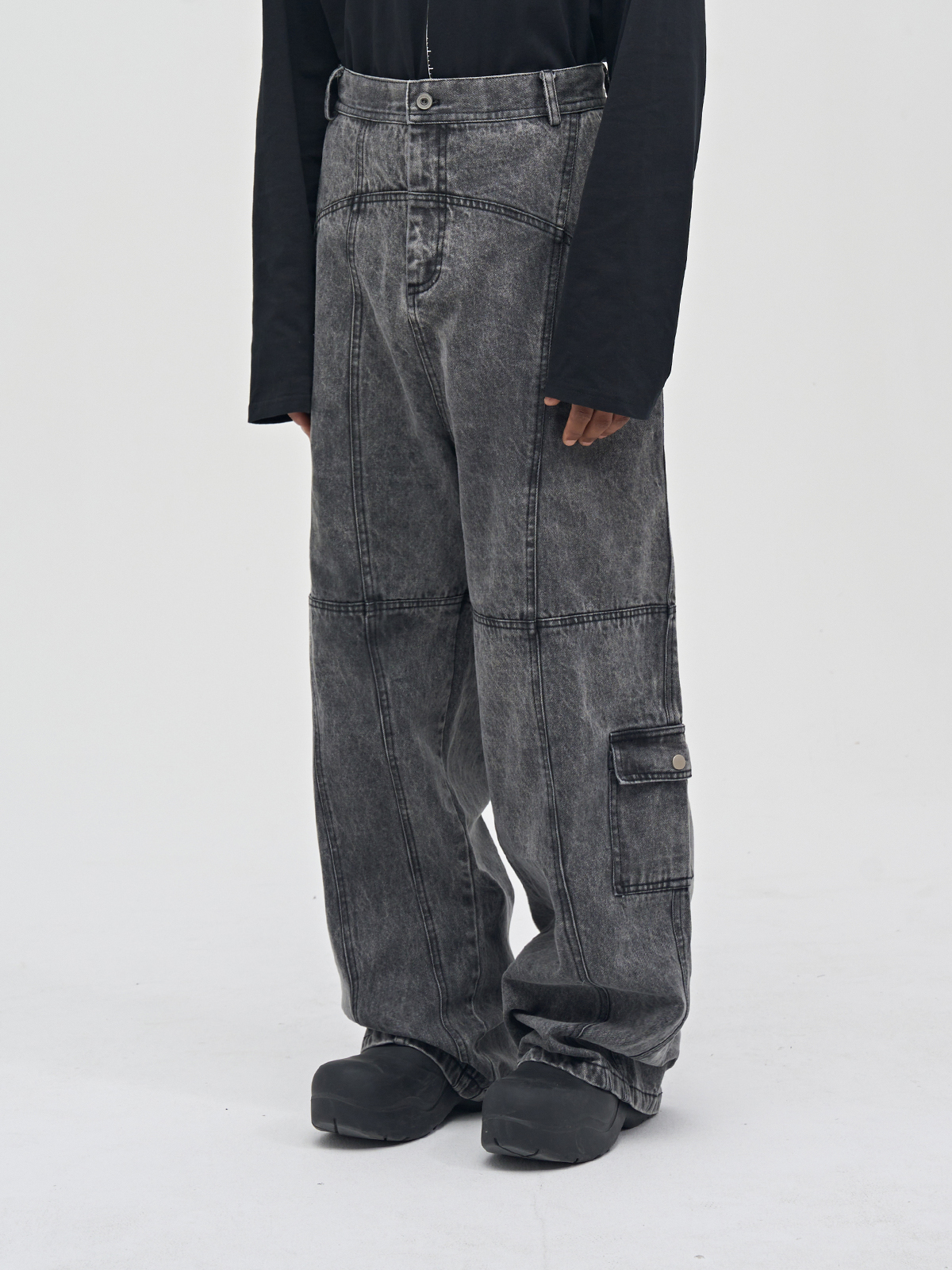 Multi Pleat Jeans - ASRO