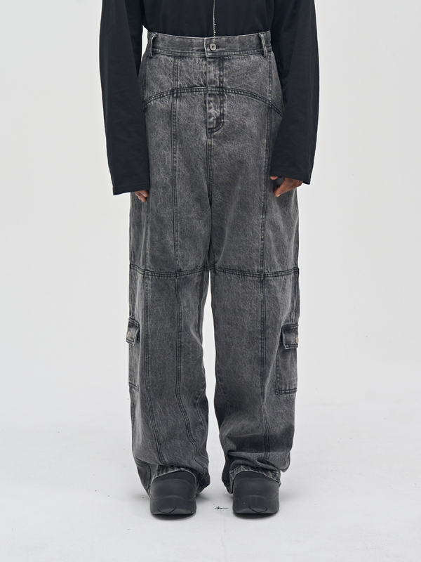 Multi Pleat Jeans - ASRO