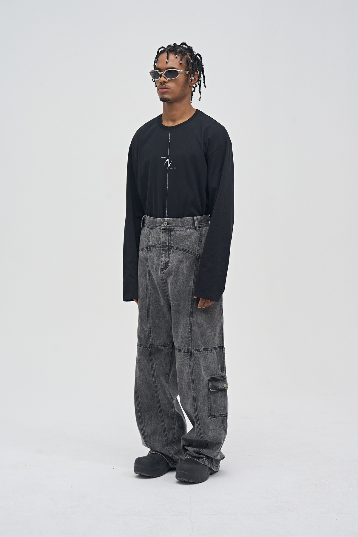 Multi Pleat Jeans - ASRO