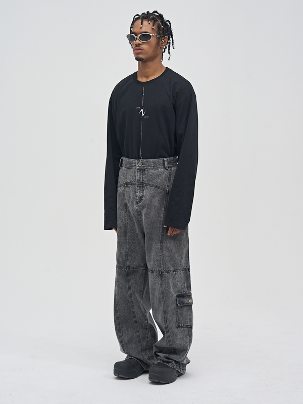 Multi Pleat Jeans - ASRO