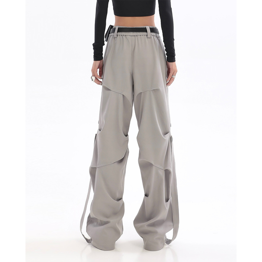 Stacked Strap Pants