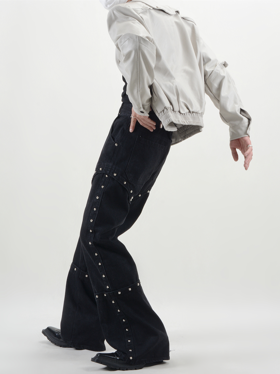 Irifinen Button Jeans