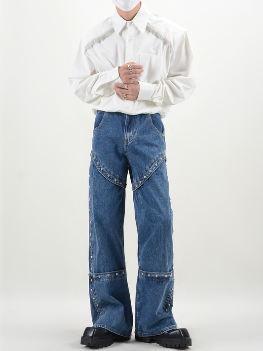 Irifinen Button Jeans