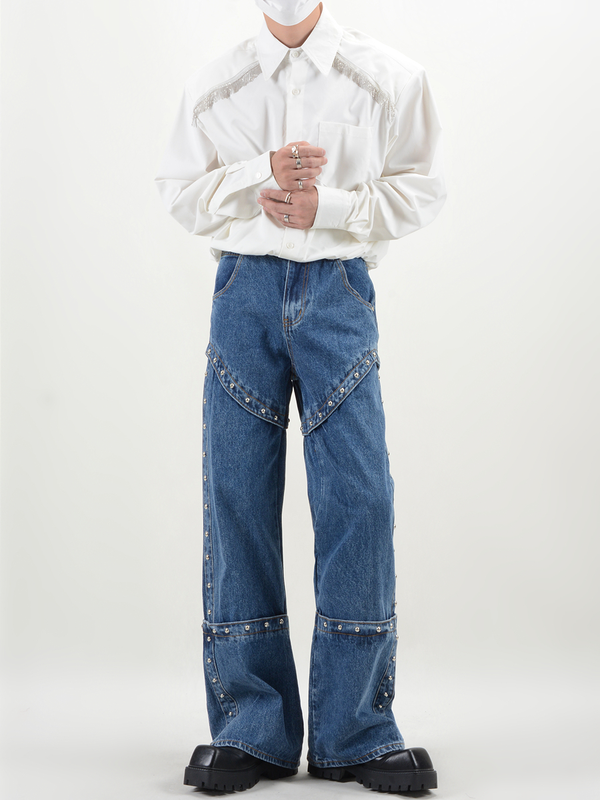 Irifinen Button Jeans