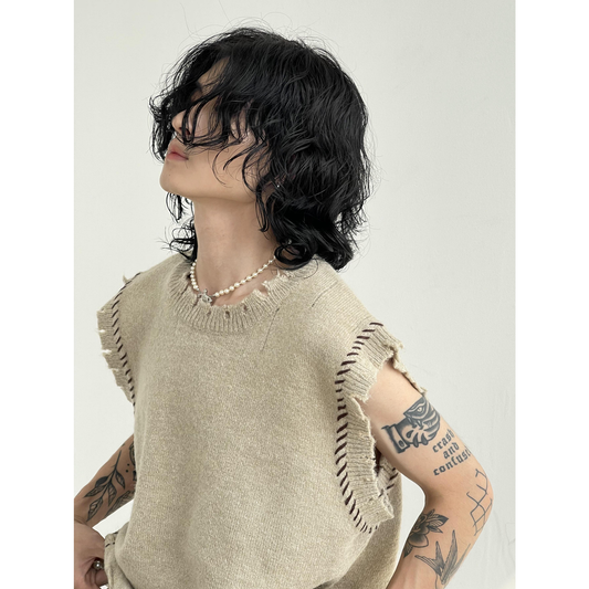 Japanese Stitch Vest