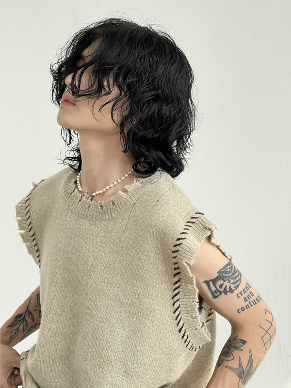 Japanese Stitch Vest