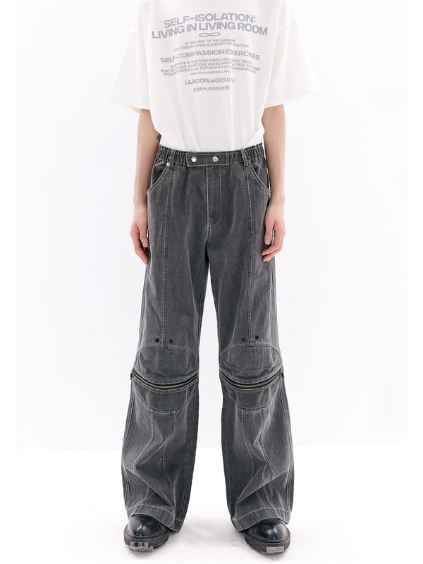 Knee Cap Jeans