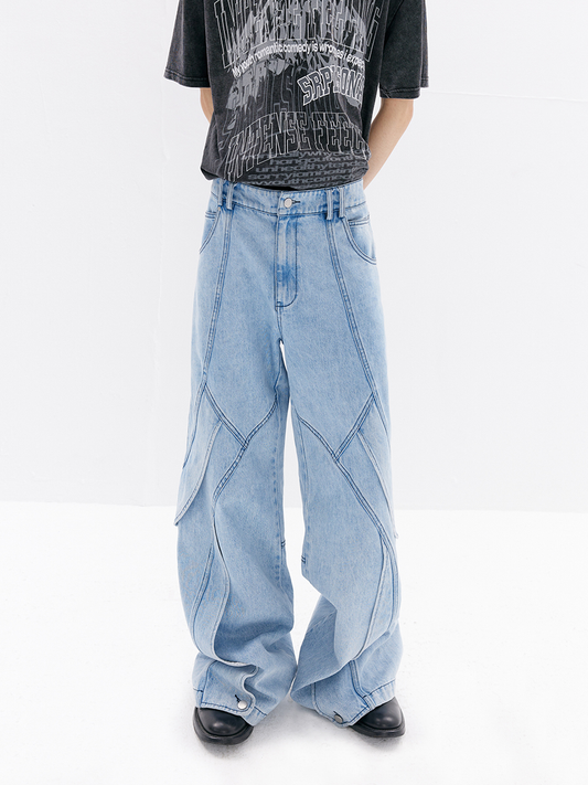 Wave Fold Jeans