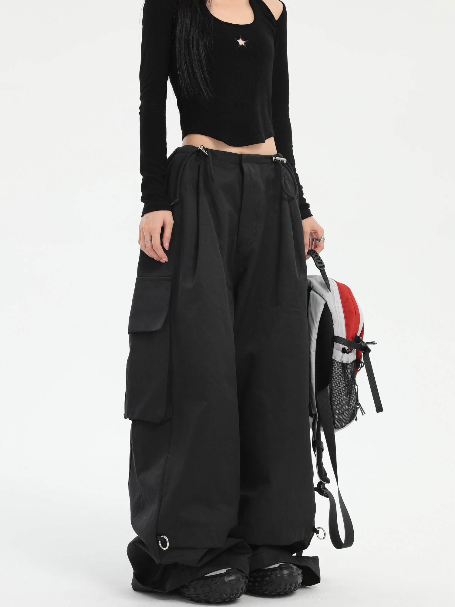 Technical Parachute Pants
