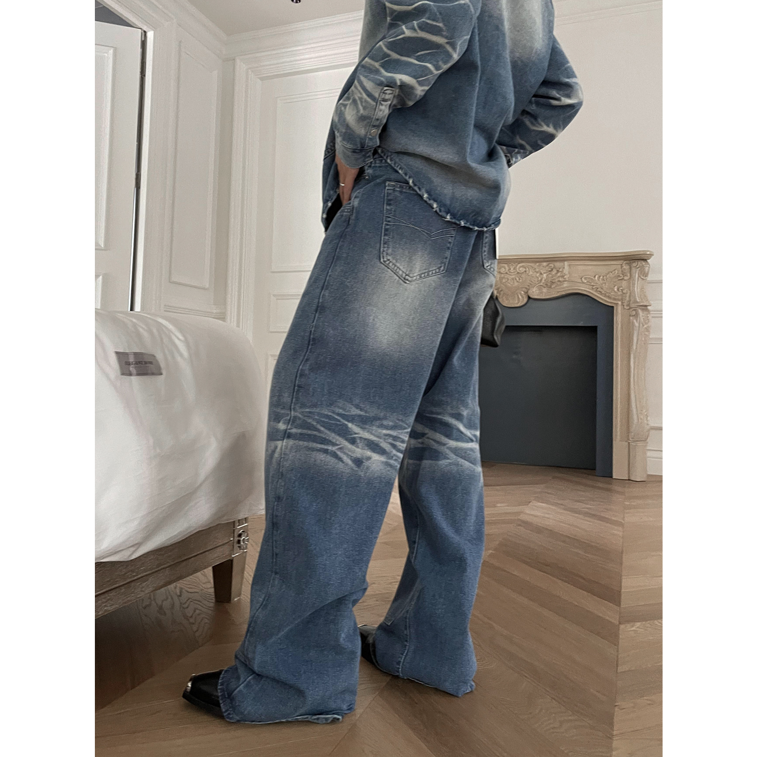 Aquatic Double Knee Jeans