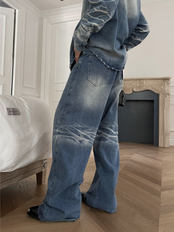 Aquatic Double Knee Jeans