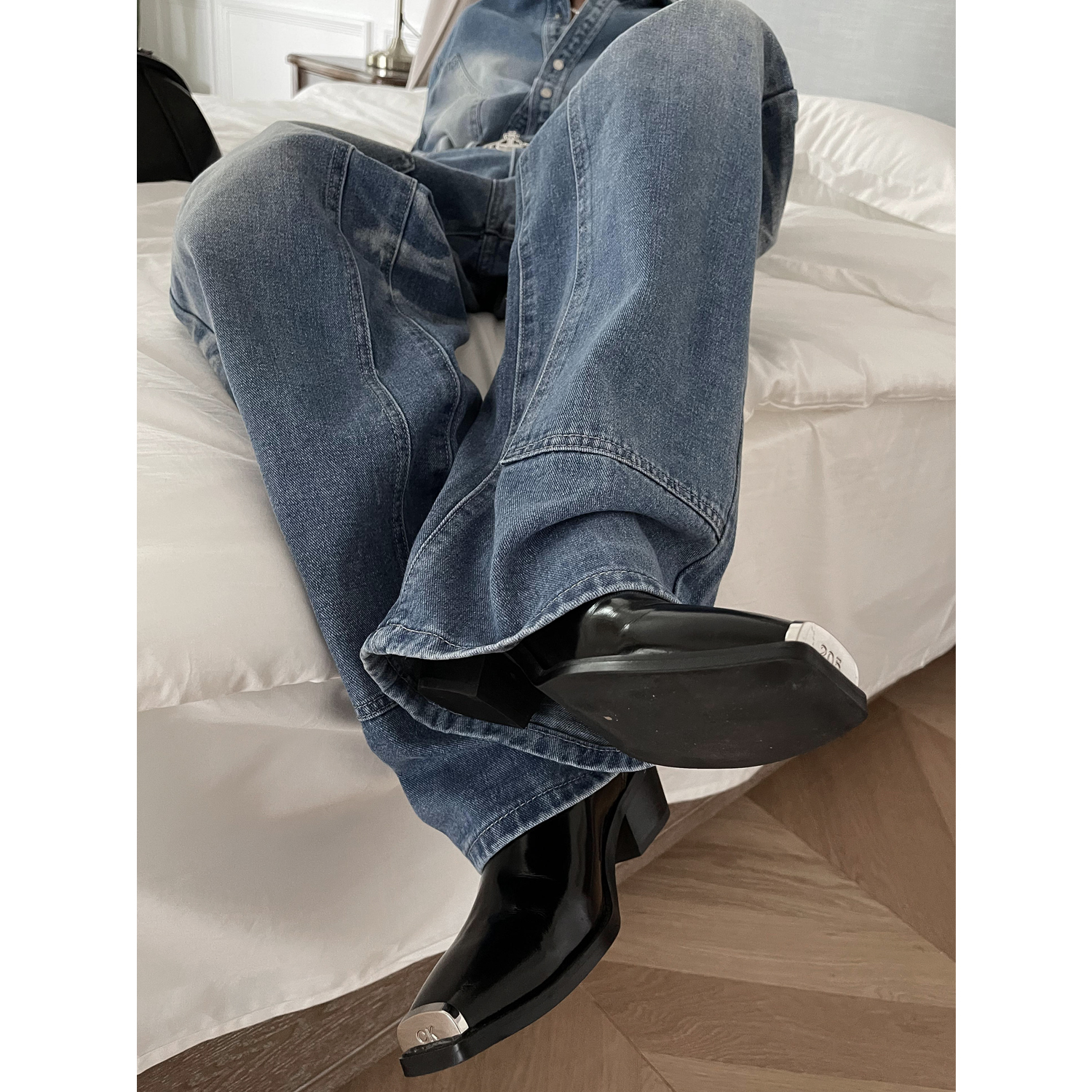 Aquatic Double Knee Jeans