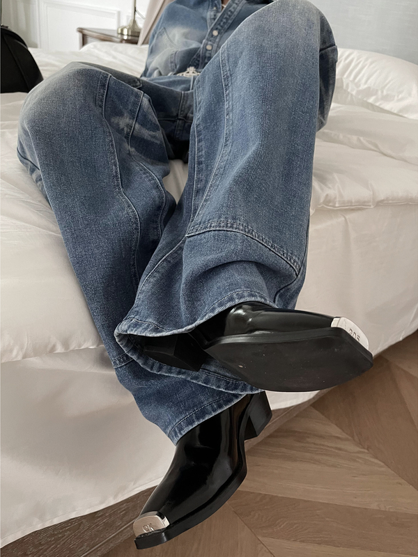 Aquatic Double Knee Jeans