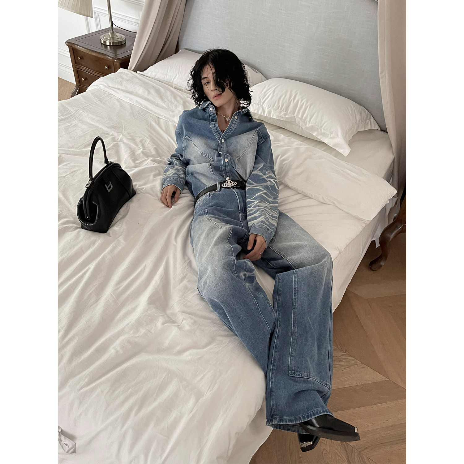 Aquatic Double Knee Jeans