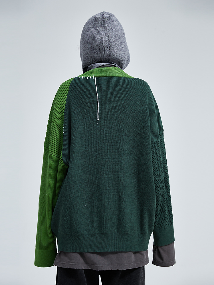 Korean Section Cardigan