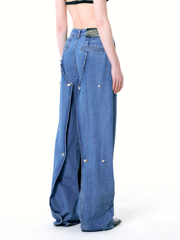Milluki Button Jeans