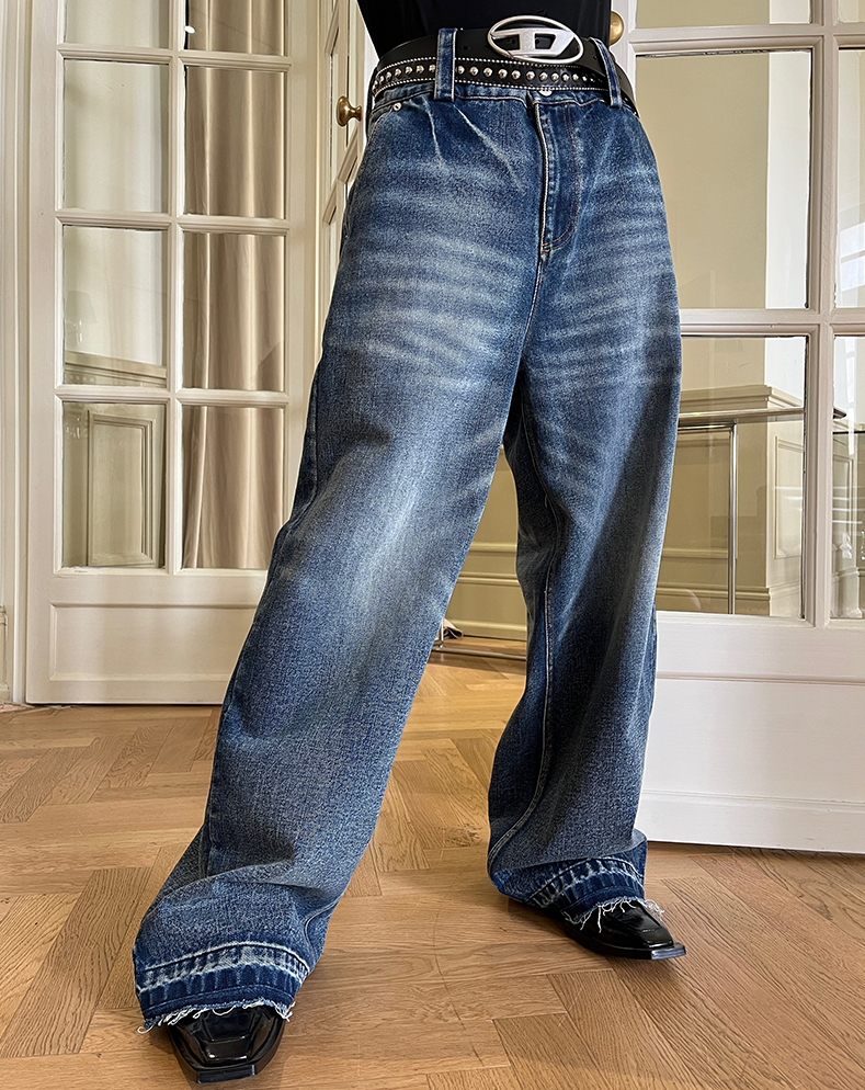 Japanese Double Belt Jeans