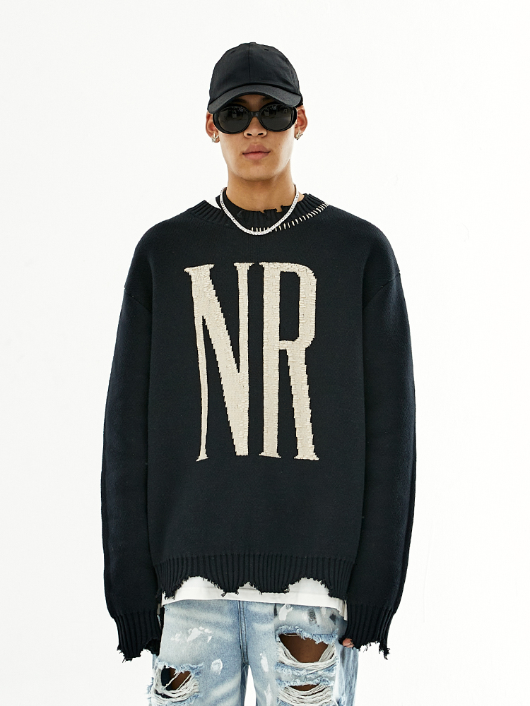 Japanese Ripped Sweater