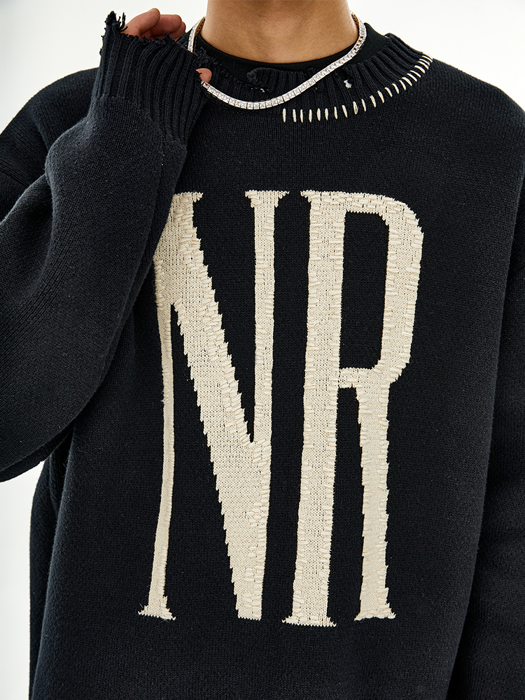 Japanese Ripped Sweater