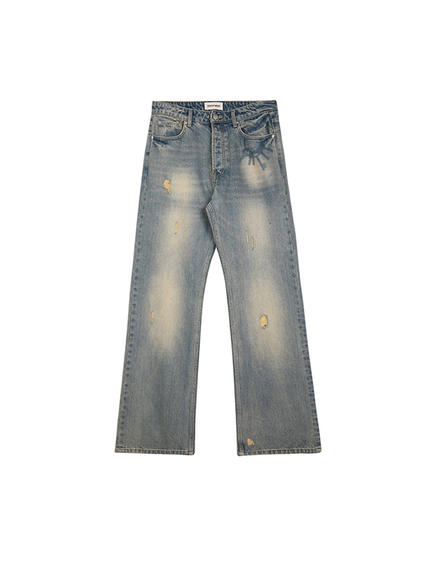 Keychain Print Jeans
