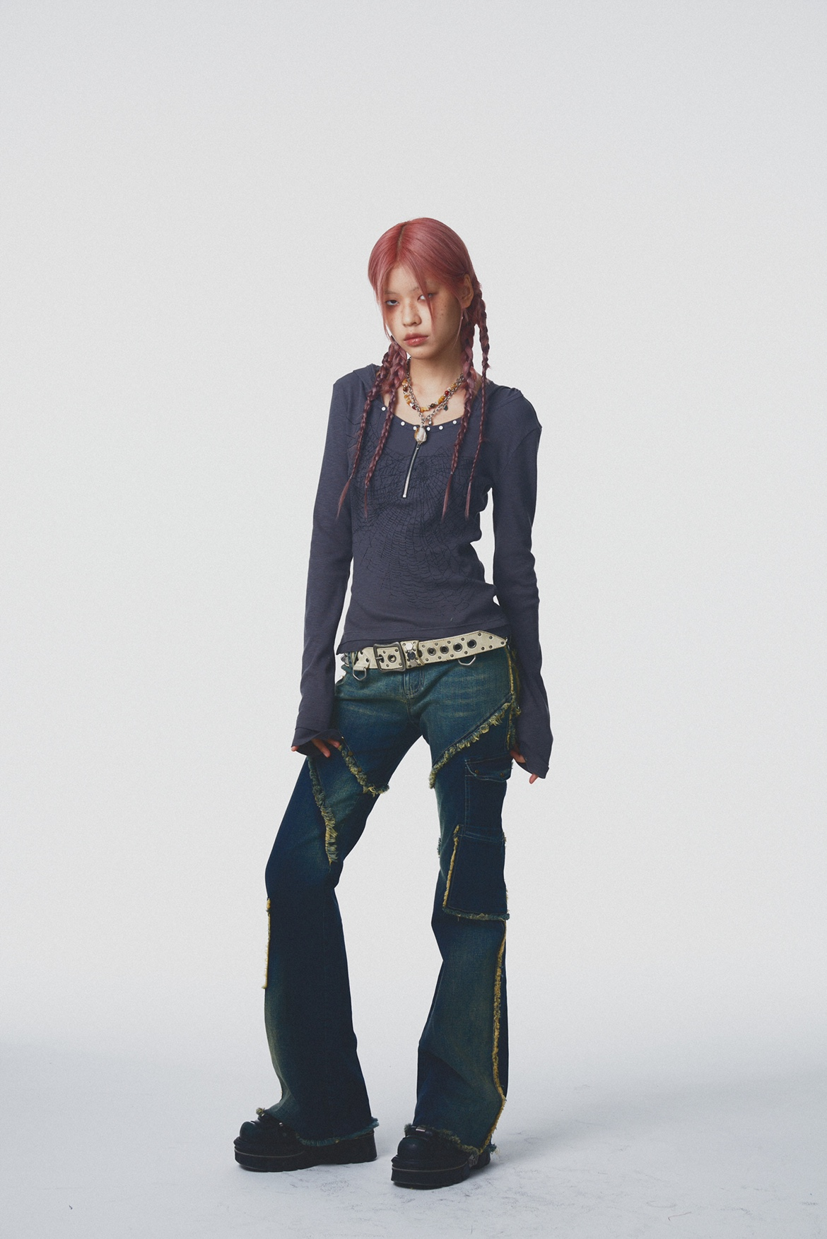 Space Flared Jeans