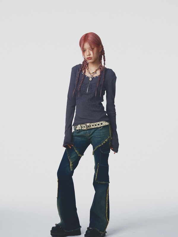 Space Flared Jeans