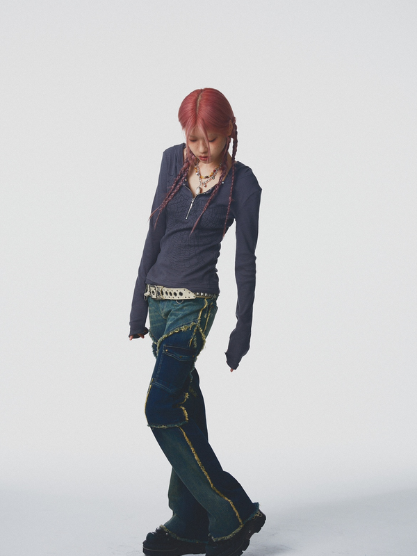 Space Flared Jeans