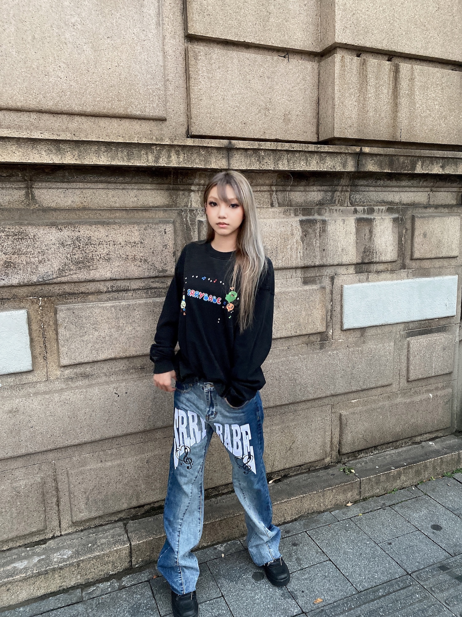 Y2K Graphic Jeans
