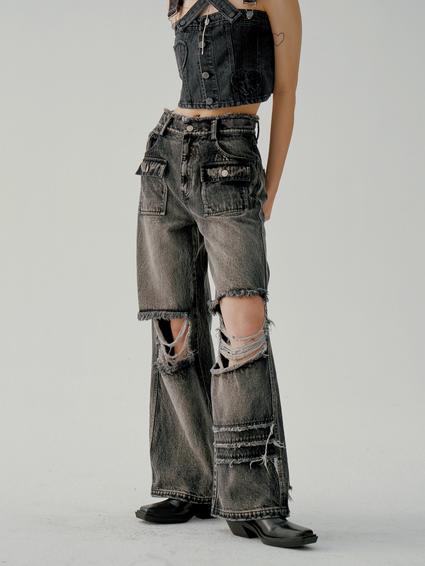 Damaged Kuno Jeans