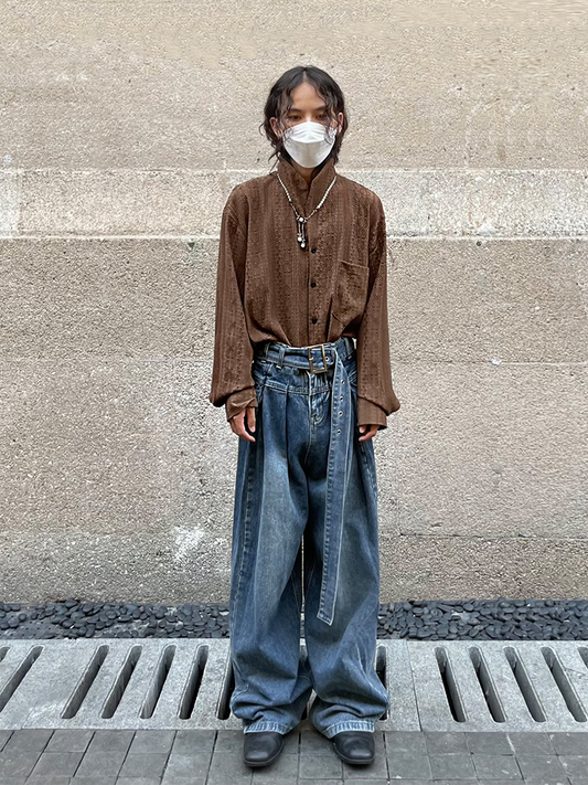 Waist Strap Jeans