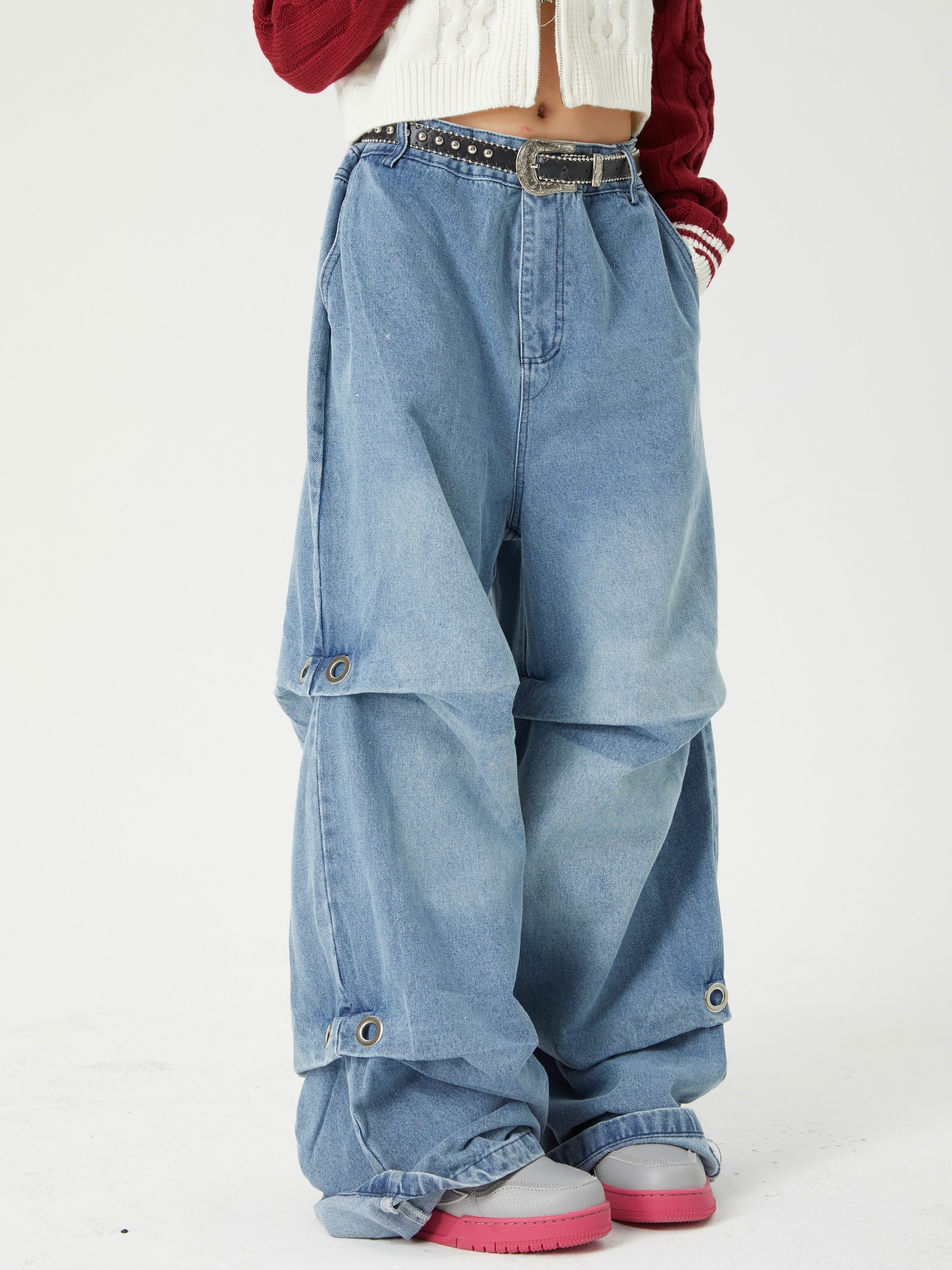 Korean Stacked Jeans