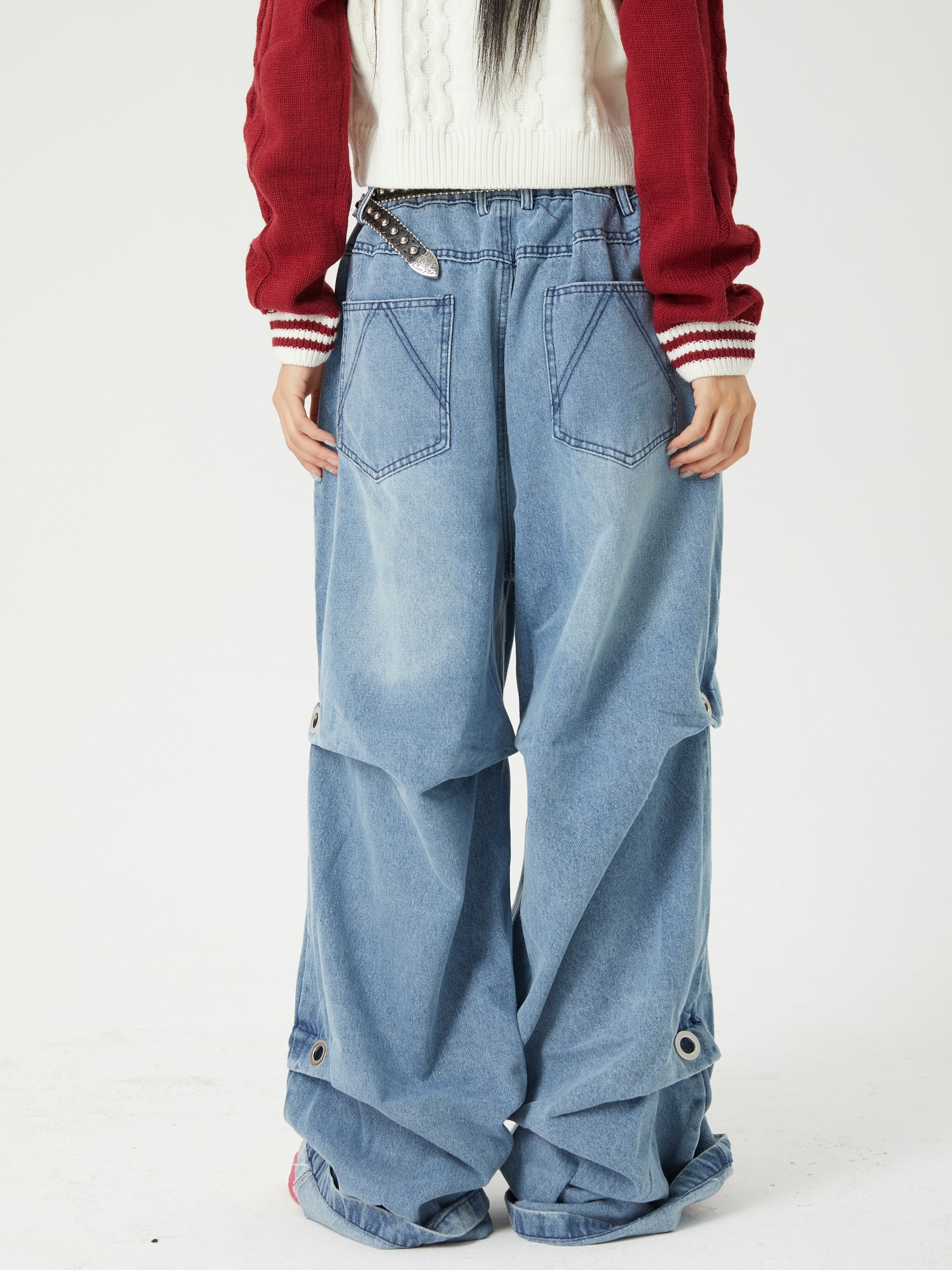 Korean Stacked Jeans