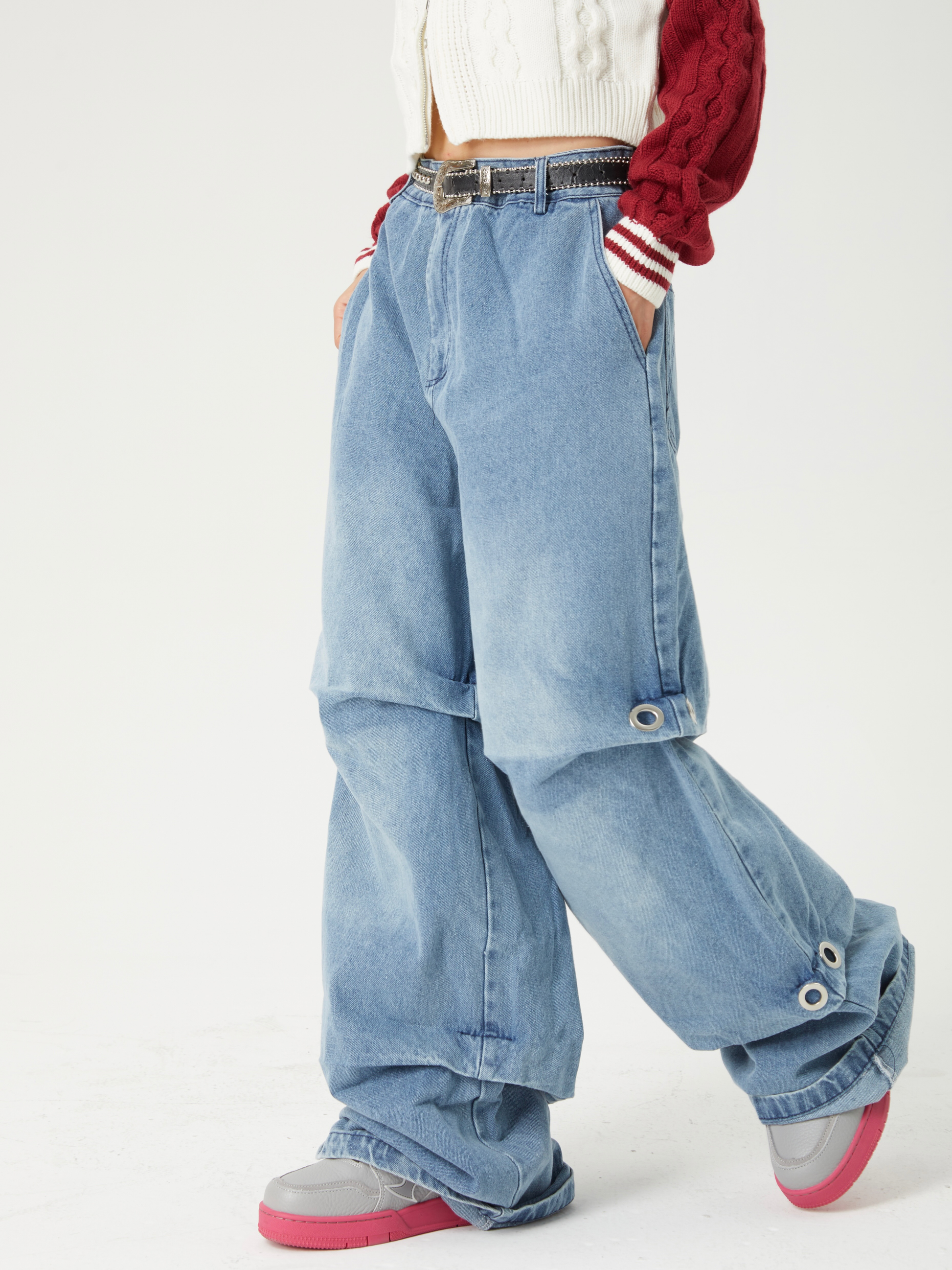 Korean Stacked Jeans